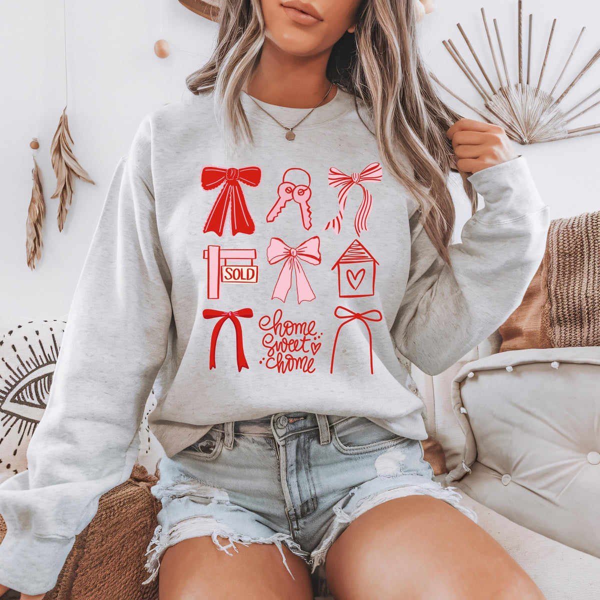Realtor Sweatshirt Realtor Bow Shirt Realtor Coquette Realtor Life Real Estate Hoodie Gift For Realtor Real Estate Agent Sweatshirt Hoodie – Premium Graphic · Must-Have Style
