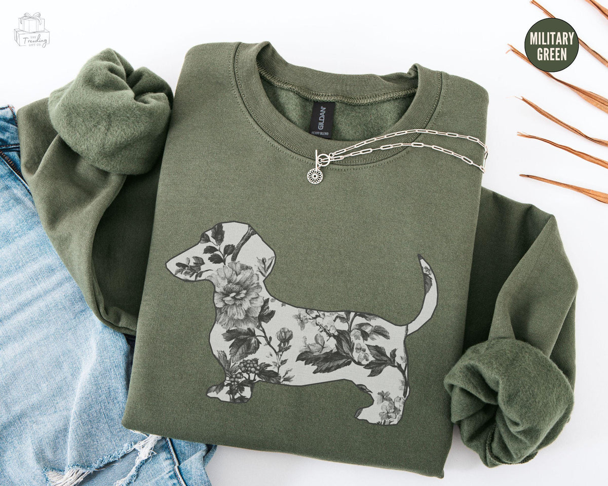 Toile Doxie Mama Dachshund Sweatshirt Dachshund Crewneck Dog Lover Mothers Day Sweater Funny Pet Owner Gift New Wiener Dog Shirt Sweatshirt – Easygoing Wear · Must-Have Style