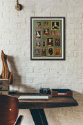 Tudor History Gift Cute European History Poster with Portraits of Henry the 8th39s Wives Tudor Monarchs English History Professor Gift Graphic Tee – Cozy Vibes · Top Pick For Any Outfit
