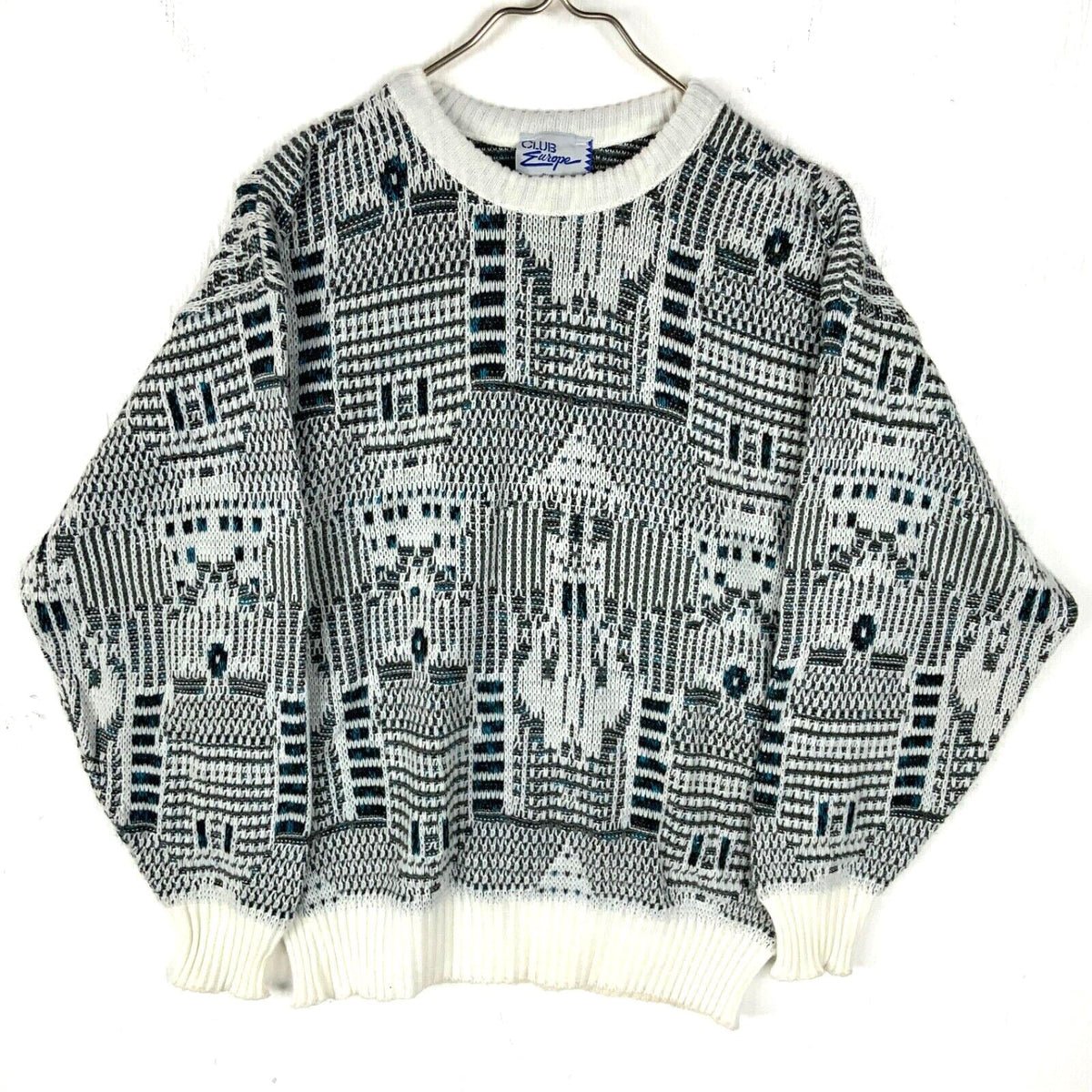 Vintage Grandpa Knit Sweater Small White Patterned Made In Canada 90s Graphic Tee – Premium Graphic · Trending Graphic Apparel