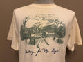 Vintage 9039s Waiting For Mr Right Funny Skeleton Tshirt L Graphic Tee – Feel-Good Design · Perfect For Daily Wear