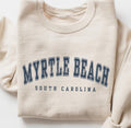Myrtle Beach Crewneck Sweatshirt Gift Pullover Souvenir Sweatshirt – Bold Style · High-Quality Print