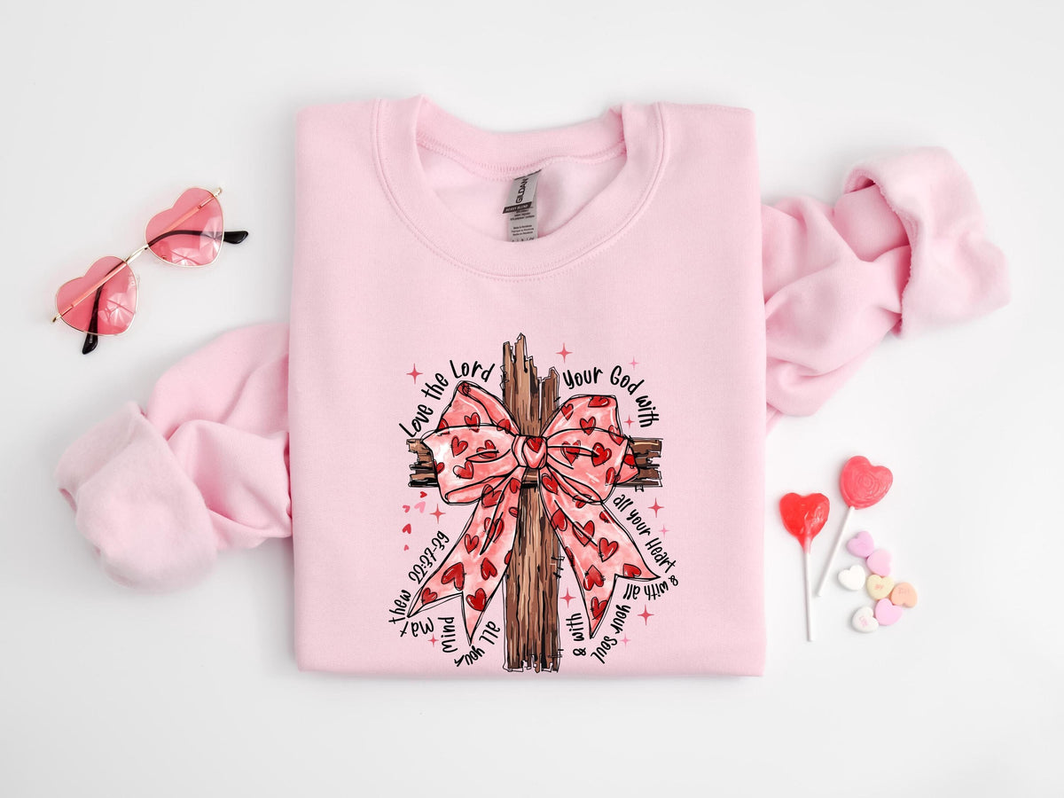 Loved John 316 Sweatshirt Valentines Day Shirt Jesus Sweatshirt Bible Verse Shirt Christian Hoodie Religious Valentine Jesus Tee Hoodie – Easygoing Wear · Trending Graphic Apparel