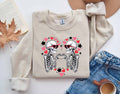 Skeleton Valentines Day Sweatshirt Valentines Day Shirt Valentines Day Sweatshirt Skeleton Valentines Day Shirt Funny Valentines Shirt Sweatshirt – Cozy Vibes · Top Pick For Any Outfit