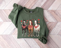 Valentine Horse Sweatshirt Horse Valentine Shirt Horse Lover Gift Valentine Animals Shirt Valentine Day Shirt Valentine Gift Sweatshirt – Warm & Stylish · Must-Have Style