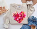 Valentine Day Heart ShirtBrushstroke HeartValentines Day ShirtValentines Day teeValentine ShirtCoquette ValentineHeart XOXO Sweatshirt Sweatshirt – Bold Style · Perfect For Daily Wear