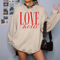 Valentine Crewneck Valentine Sweatshirt Galentines Day Shirt Cute Valentines Day Shirt Womens Valentine XOXO Sweatshirt Sweatshirt – Feel-Good Design · High-Quality Print