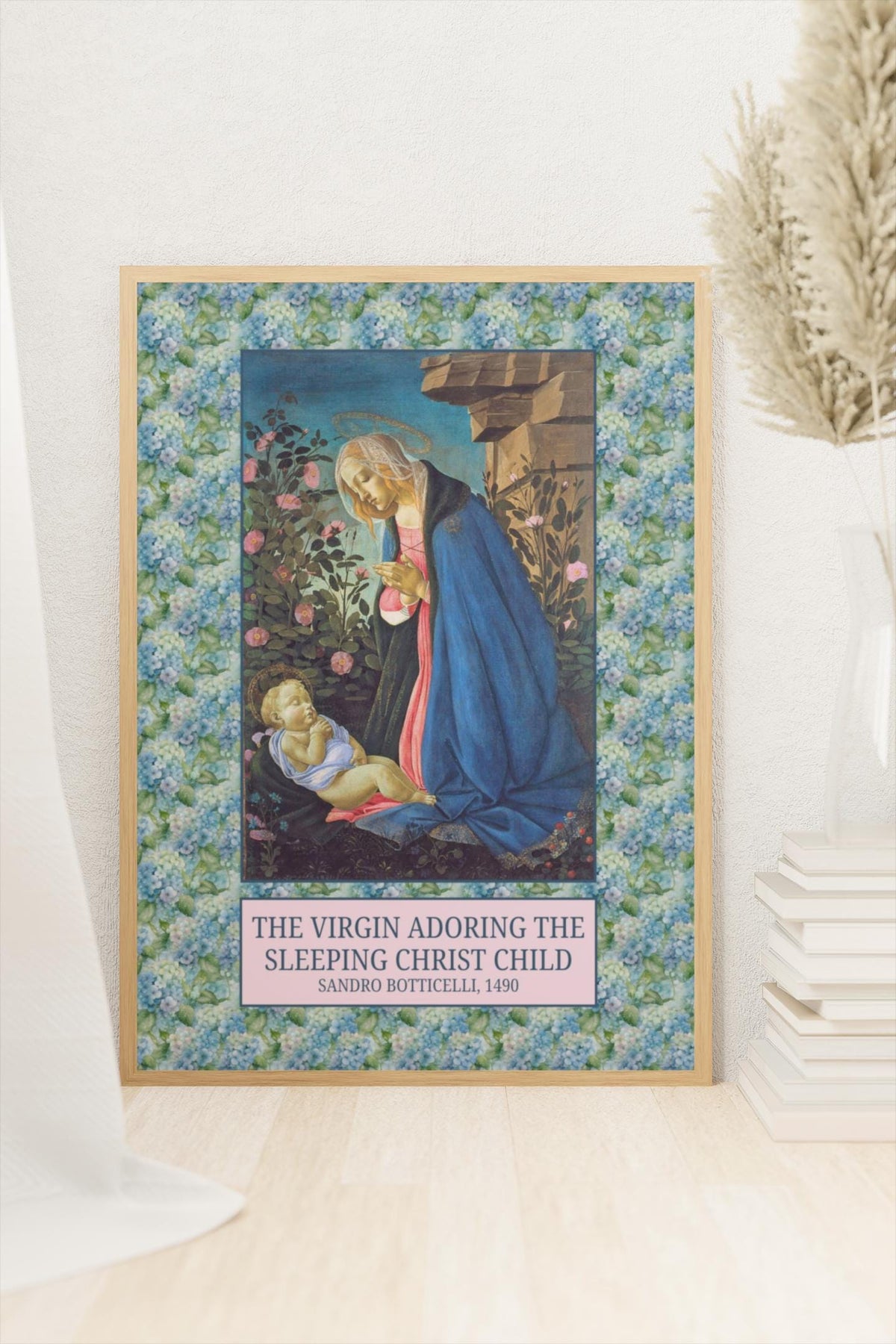 The Virgin Adoring the Sleeping Christ Child by Sandro Botticelli 15th Century European Art History Humanities Major or Art Teacher Gift Graphic Tee – Cozy Vibes · Trending Graphic Apparel