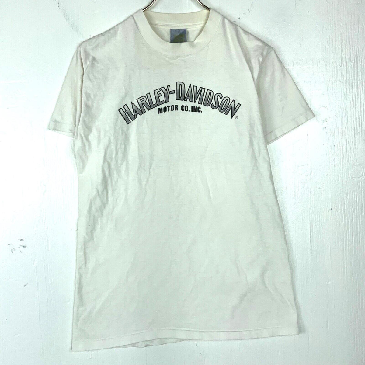 Vintage Harley Davidson 3D Emblem TShirt Size Small White Single Stitch 90s Graphic Tee – Feel-Good Design · Trending Graphic Apparel