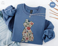 Floral Yorkie Sweatshirt Yorkie Mama Crewneck Cute Yorkie Mom Sweater Wildflower Dog Mama Gift Dog Mothers Day Shirt Sweatshirt – Warm & Stylish · Trending Graphic Apparel