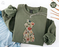Yorkie Sweatshirt Floral Yorkie Mama Crewneck Cute Yorkie Mom Sweater Wildflower Dog Mama Gift Dog Mothers Day Shirt Sweatshirt – Cozy Vibes · Trending Graphic Apparel