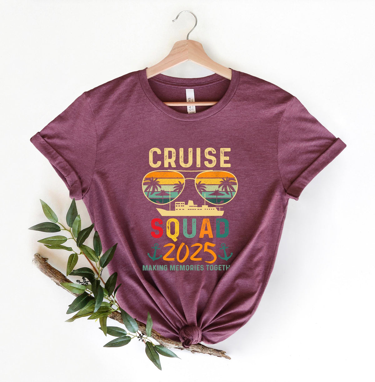 Custom Cruise Squad 2025 ShirtFamily Matching Vacation ShirtsCruise Squad 2025 ShirtCruise Squad ShirtsCustom Family Cruise Shirts Graphic Tee – Warm & Stylish · High-Quality Print