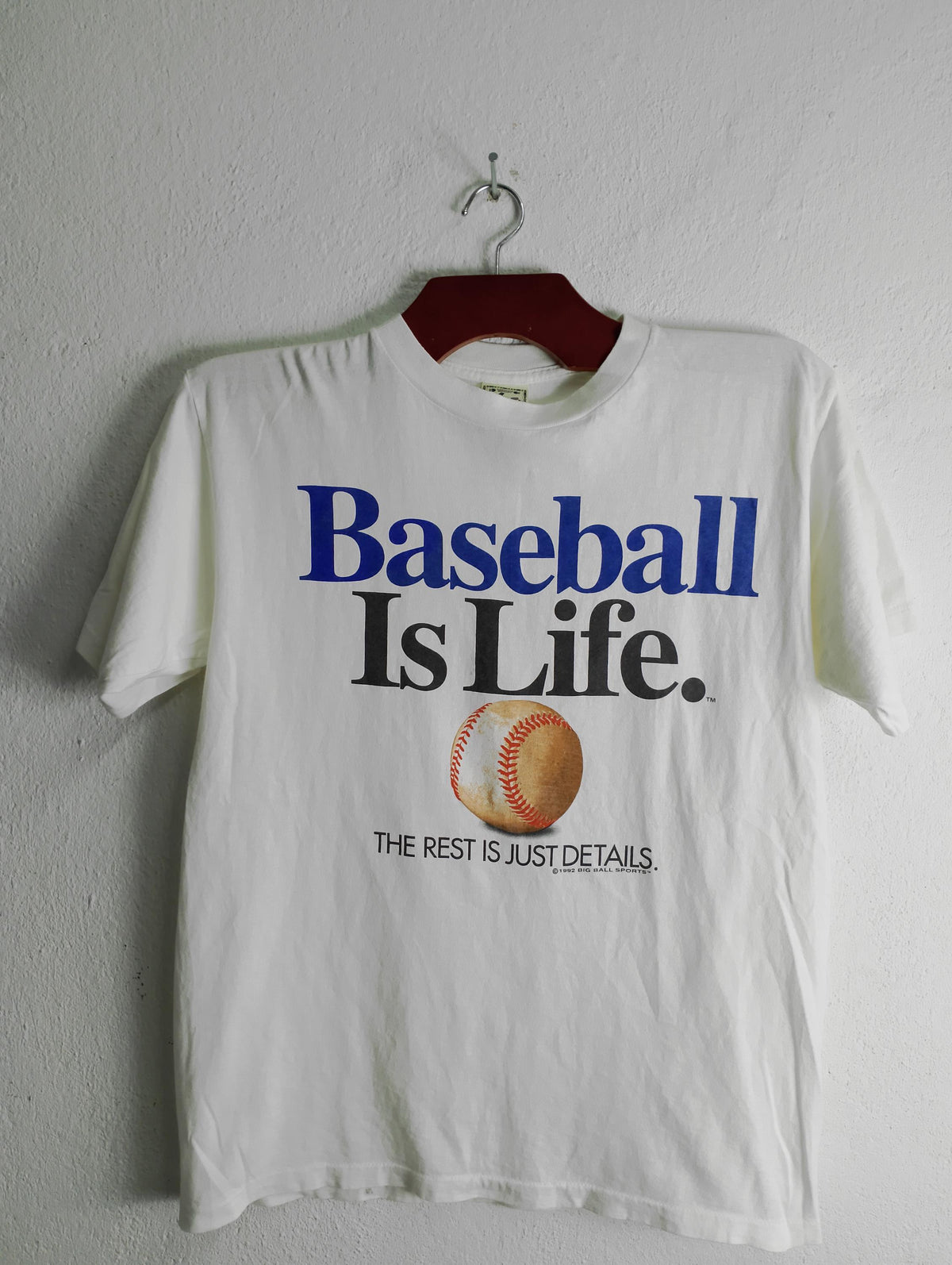 Vintage Baseball is live t shirt Large Graphic Tee – Premium Graphic · Trending Graphic Apparel