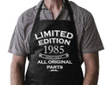40th Birthday Gift Born 1985 Funny Cooking Apron BBQ Master Grill Pro 40 Years Old Kitchen Legend Gift Him Her Unisex Graphic Tee – Everyday Comfort · Perfect For Daily Wear