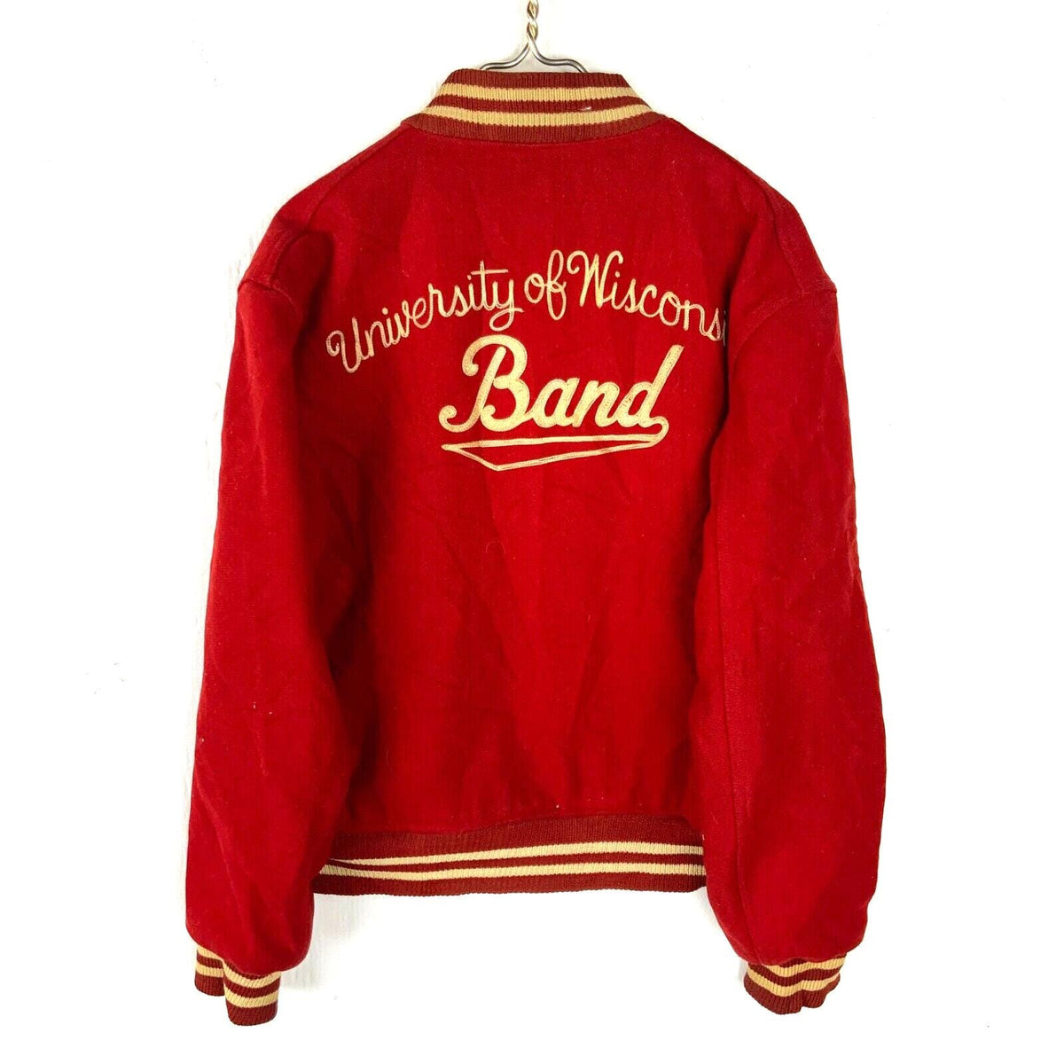 Vintage 1960s University Of Wisconsin Band Jacket Size 44 Reversible Butwin Graphic Tee – Soft Feel · High-Quality Print
