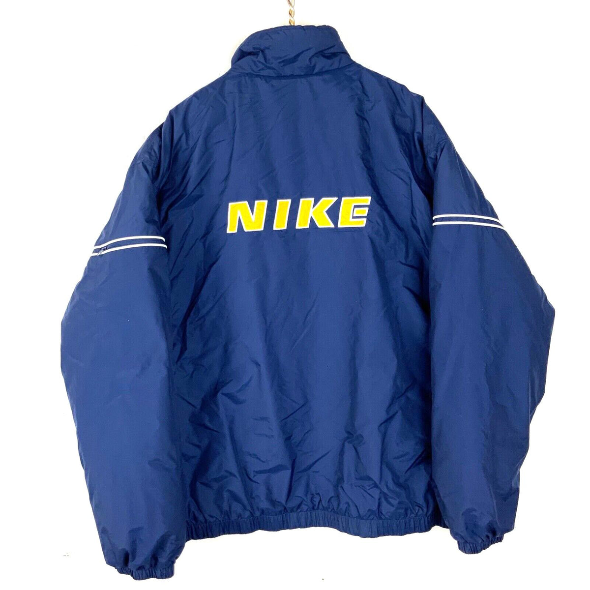 Vintage Nike Puffer Insulated Jacket Size 2XL Blue Full Zip 90s Graphic Tee – Aesthetic Look · Must-Have Style
