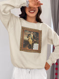 Silly George Washington Sweatshirt for Dinosaur Lover or History Major Cute Science Teacher Shirt American Revolution History Buff Gift Sweatshirt – Soft Feel · Trending Graphic Apparel