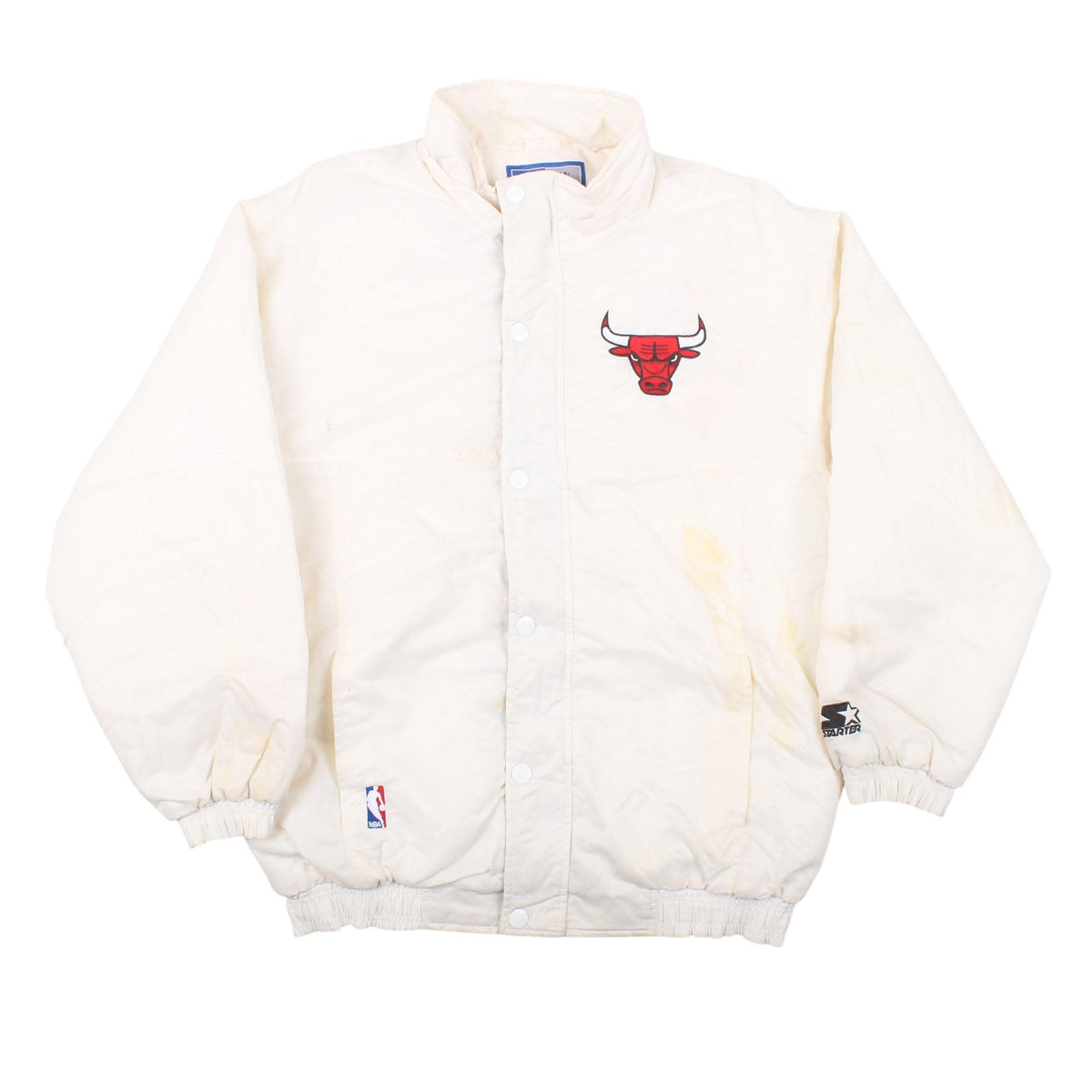 Starter Chicago Bulls Puffer Jacket Size M NBA 9039s Y2K Hip Hop Graphic Tee – Everyday Comfort · Must-Have Style