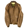Vintage GIII Leather Bomber Jacket Extra Large Brown Full Zip 90s Graphic Tee – Feel-Good Design · High-Quality Print