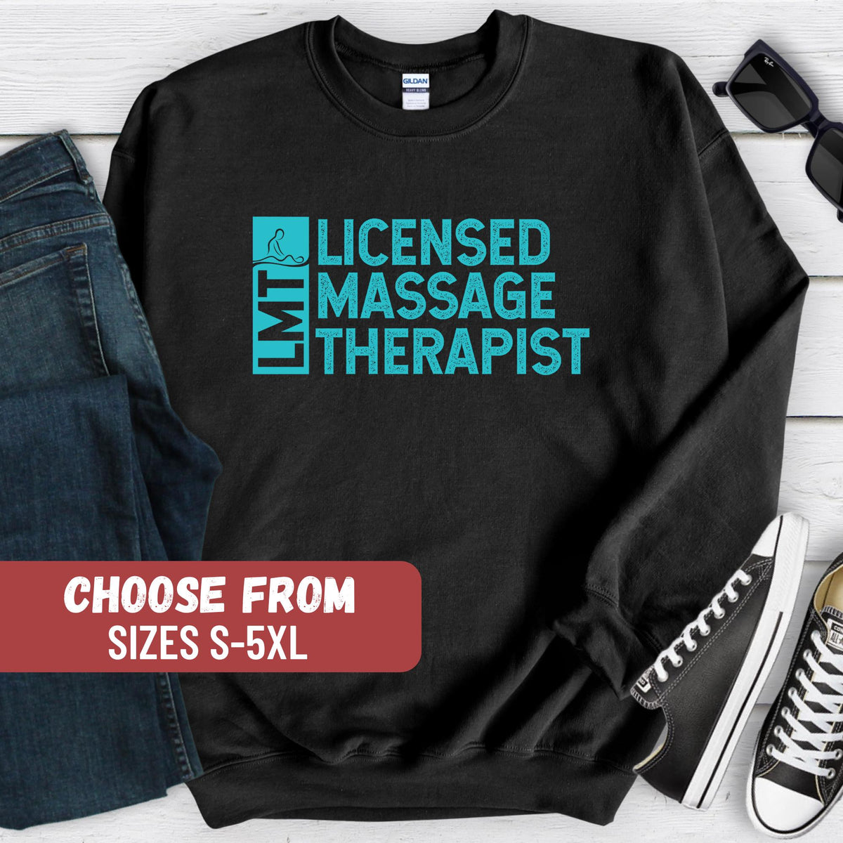 Funny Massage Therapist Sweatshirt LMT Sweatshirt Cute LMT Crewneck LMT Graduation Gift Massage Therapy shirt Lmt Gift Lmt Pullover Sweatshirt – Bold Style · Great Gift For Fans