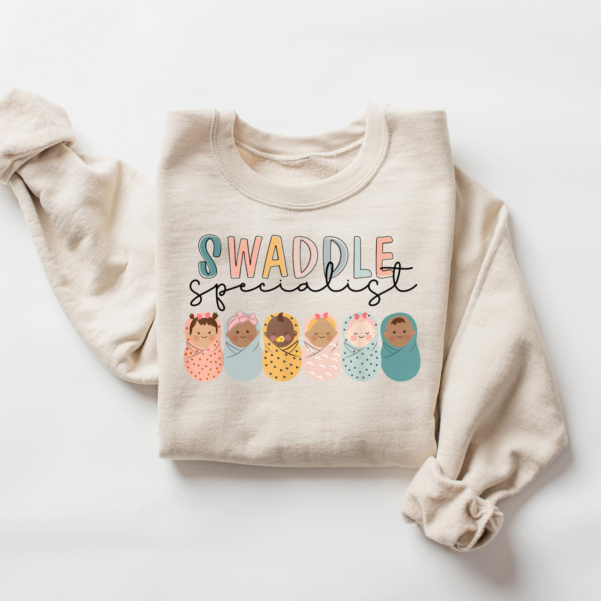 Labor and Delivery Unit Sweatshirt Baby Ob RN Sweater L and D Nurse Crewneck Gift for Mother Baby Nurse Grad Nursery Nurse Sweatshirt – Feel-Good Design · Great Gift For Fans