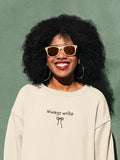 Romance Writer Sweatshirt Cute Bookish Gift Book Author English Professor Funny Saying Gift for Librarian Reading Teacher or Bookworm Sweatshirt – Feel-Good Design · Great Gift For Fans
