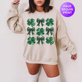 St Patricks Coquette St Patricks Bow St Paddys Bow St Pattys Day Sweatshirt Cute St Patrick39s Day St Patrick39s Day Gift Irish Sweatshirt Sweatshirt – Fan Favorite · Top Pick For Any Outfit