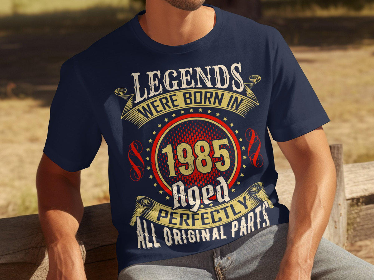 40th Birthday Gift Since 1985 Men39s Vintage Celebration TShirt Perfect Present for Father Milestone Birthday Classic Tee 40 Years Old Gifts Graphic Tee – Easygoing Wear · Great Gift For Fans