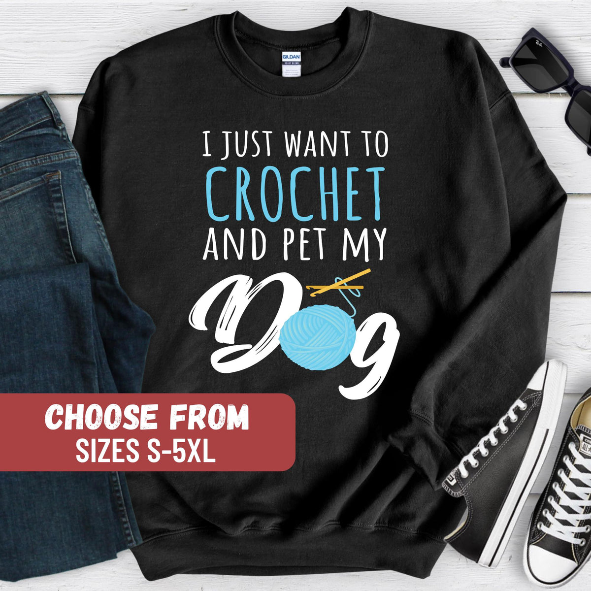 Funny Crochet Sweatshirt Crochet Sweater Crochet Hoodie Knitting Sweatshirt Crochet Lover Crochet Pullover Knitting Pullover Hoodie Hoodie – Warm & Stylish · Trending Graphic Apparel