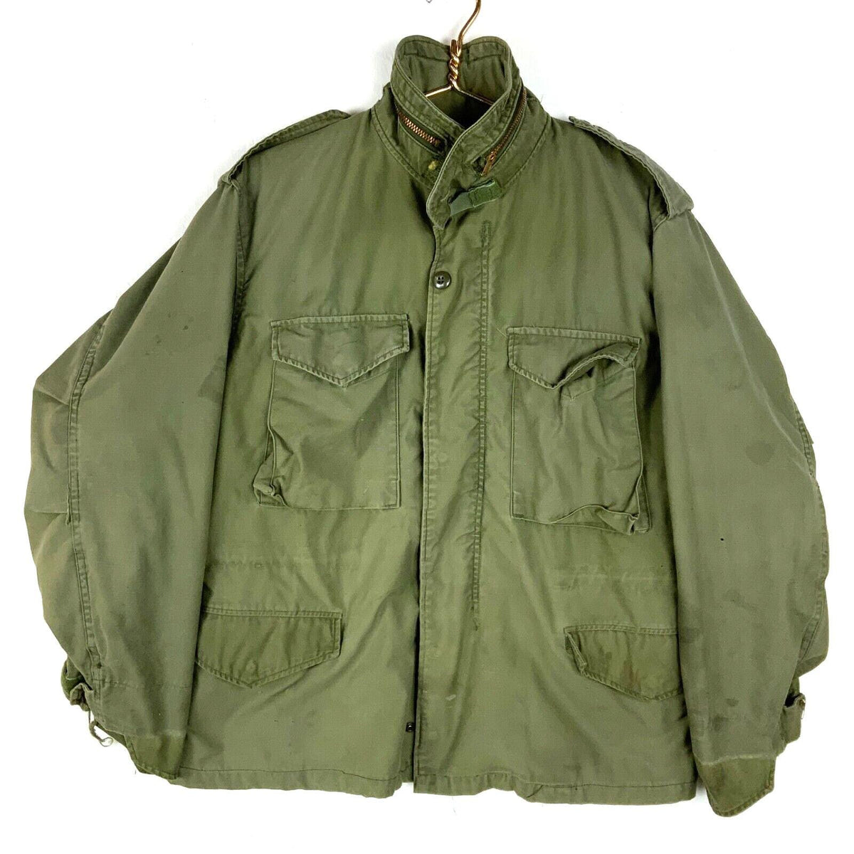 Vintage Military Og107 Jacket Medium Green Full Zip Distressed Vietnam Era 60s Graphic Tee – Cozy Vibes · Perfect For Daily Wear