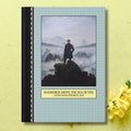 Wanderer Above the Sea of Fog by Caspar David Friedrich Romanticism 19th Century Art Movement Art History Notebook for Humanities Major Graphic Tee – Bold Style · Must-Have Style