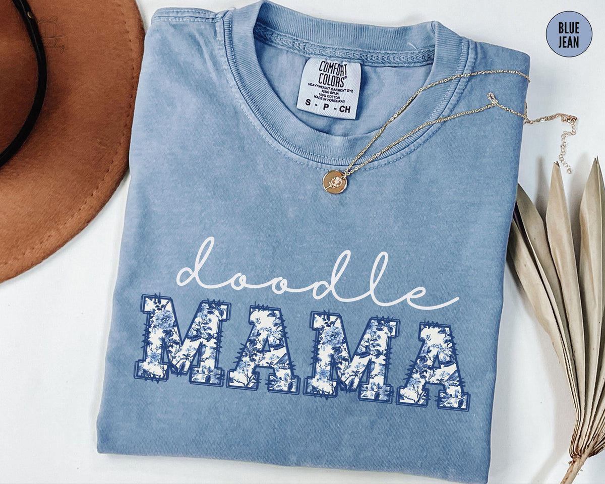 Doodle Shirt Toile Doodle Mama Crewneck Golden Doodle Mothers Day TShirt Funny Pet Owner Gift New Doodle Dog Tee Graphic Tee – Aesthetic Look · Perfect For Daily Wear