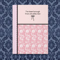 Funny Feminist Notebook with Cute Minimal Bow Boho Democratic Lined Journal Heard Enough From Old White Men Gift for Daughter or Sister Graphic Tee – Cozy Vibes · High-Quality Print