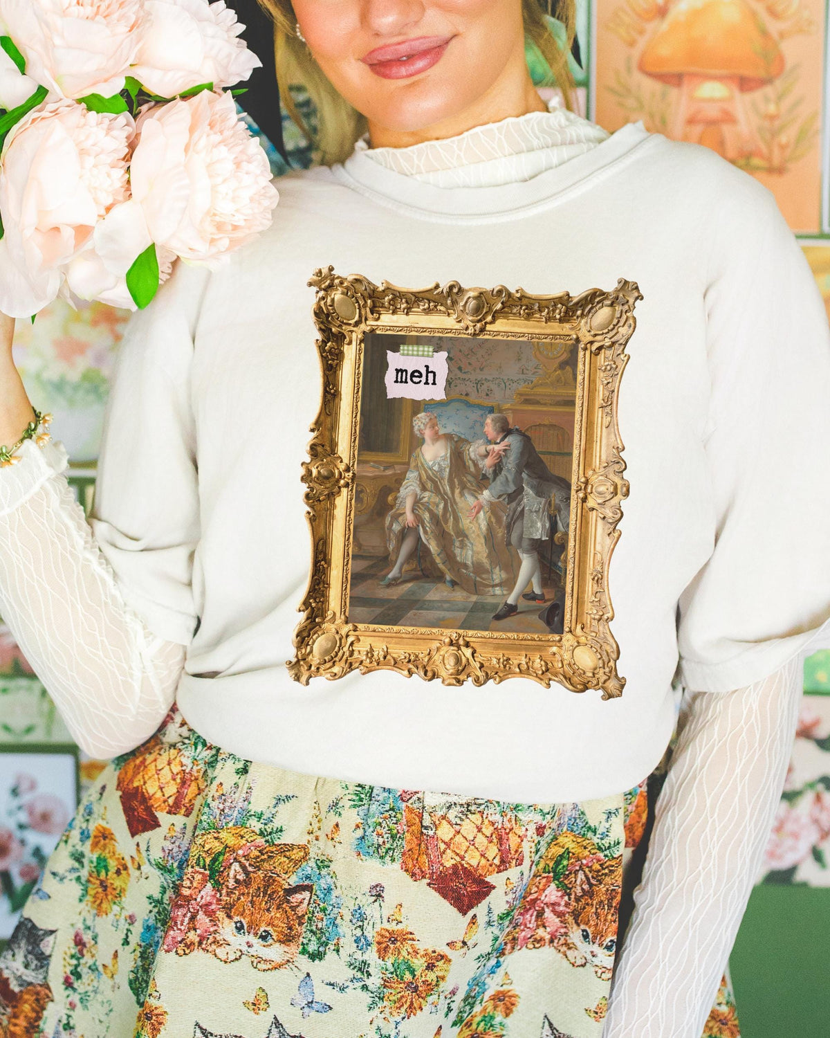 Valentine39s Day Art History Tee Shirt for Friend Who Loves 18th Century Art The Garter b Jean Franois de Troy French Art Historian Gift Graphic Tee – Fan Favorite · Must-Have Style