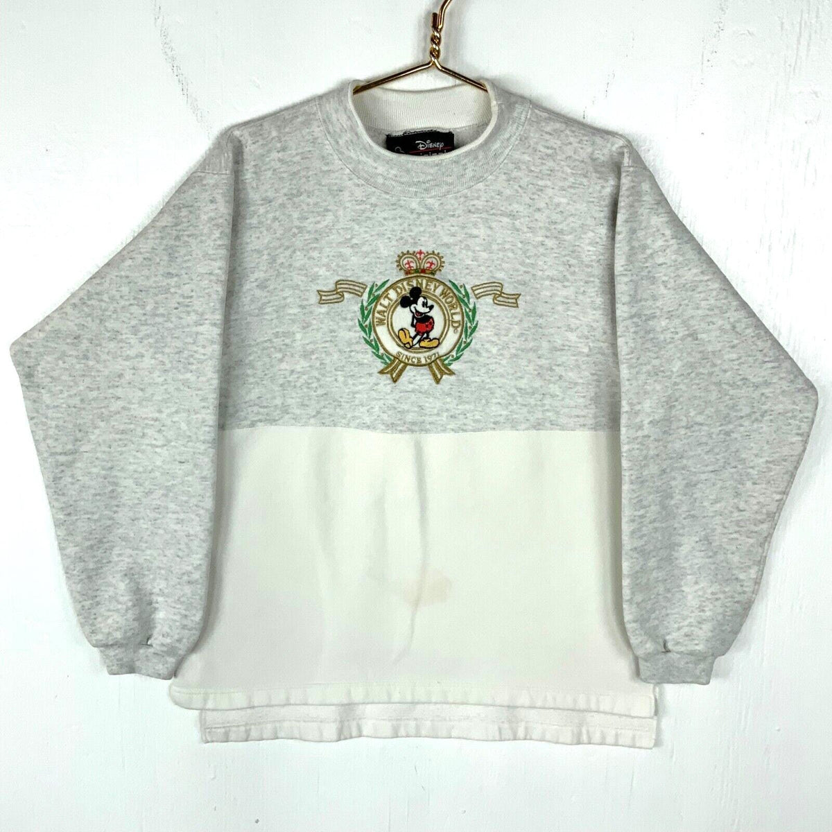 Vintage Mickey Mouse Disney Sweatshirt Crewneck Small Gray Made Usa Cartoon 90s Sweatshirt – Cozy Vibes · Great Gift For Fans