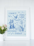 Funny Cat Lover Poster Print Cat Mom or Cat Dad Cute Butterfly Lover Giclee Poster Print with Silly Saying Boho Dandelion Decor for Room Graphic Tee – Easygoing Wear · Trending Graphic Apparel