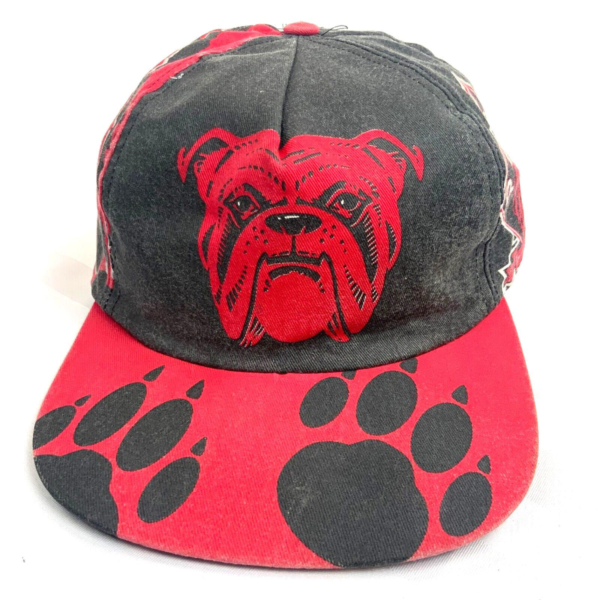 Vintage Red Dog Uncommonly Smooth Snapback Hat Cap Adjustable 90s Black Graphic Tee – Bold Style · Perfect For Daily Wear