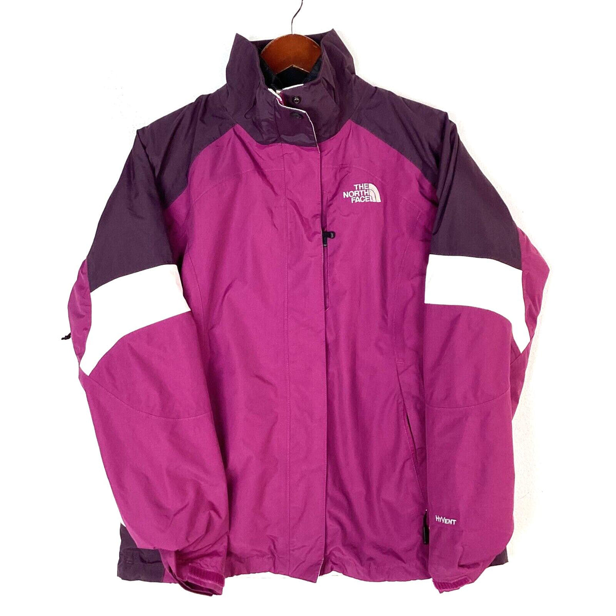 The North Face HyVent Puffer Women39s Jacket Size Medium Purple Full Zip Graphic Tee – Cozy Vibes · High-Quality Print