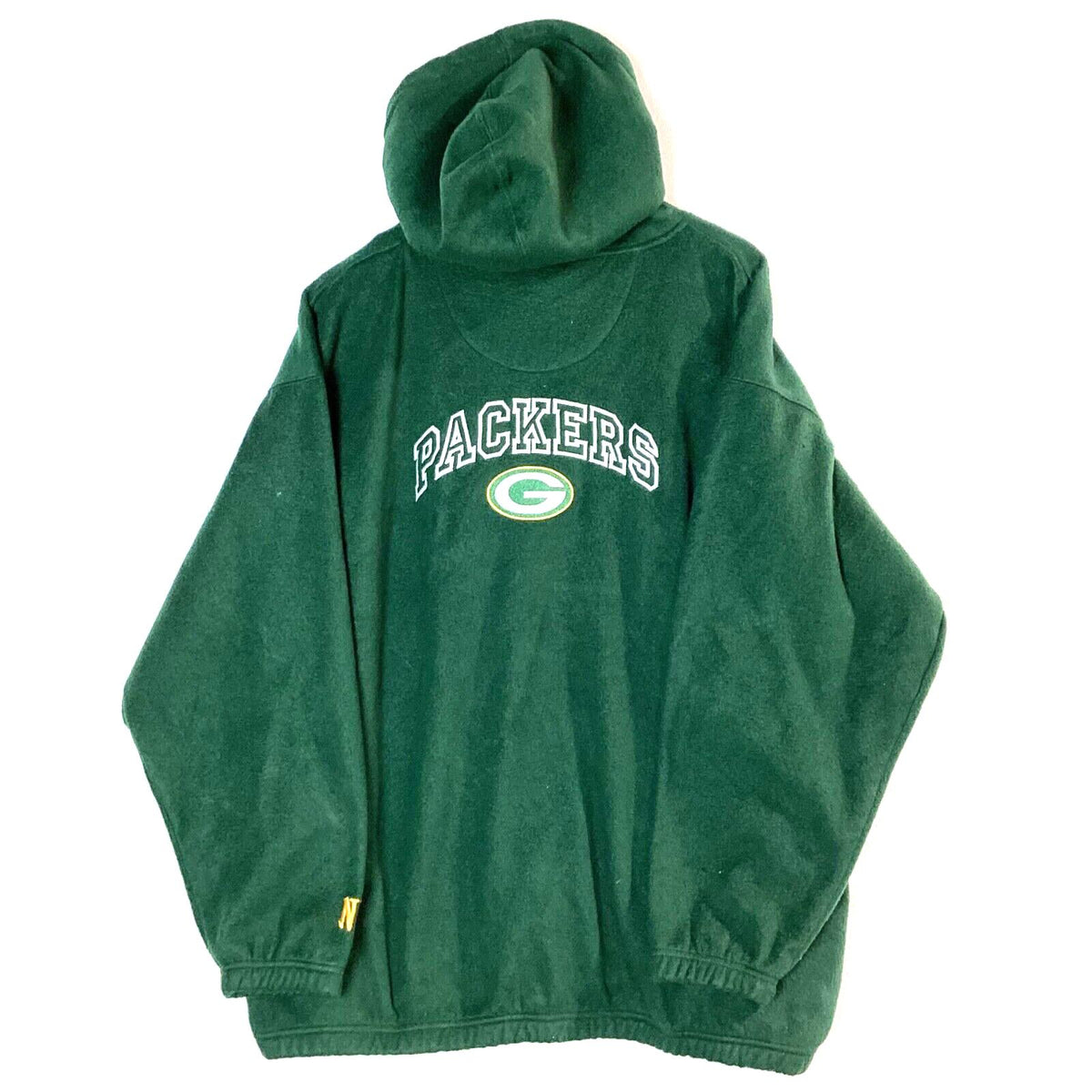 Green Bay Packers Fleece Hoodie Extra Large Green Nfl Football Full Zip Hoodie – Warm & Stylish · High-Quality Print