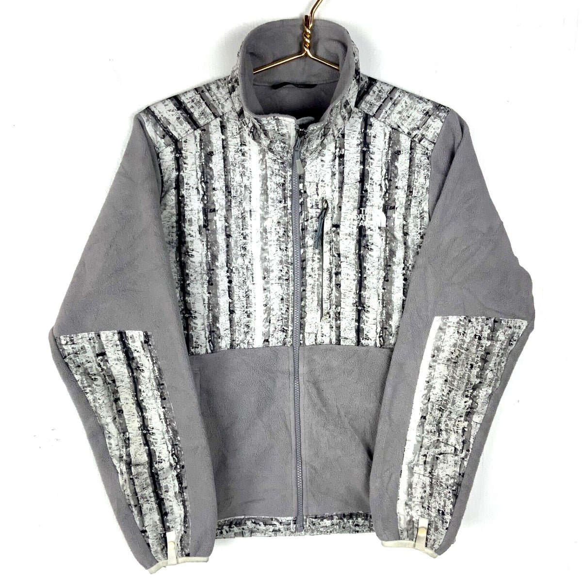 The North Face Birch Tree Fleece Sweater Jacket Womens Medium Gray Full Zip Graphic Tee – Feel-Good Design · Great Gift For Fans