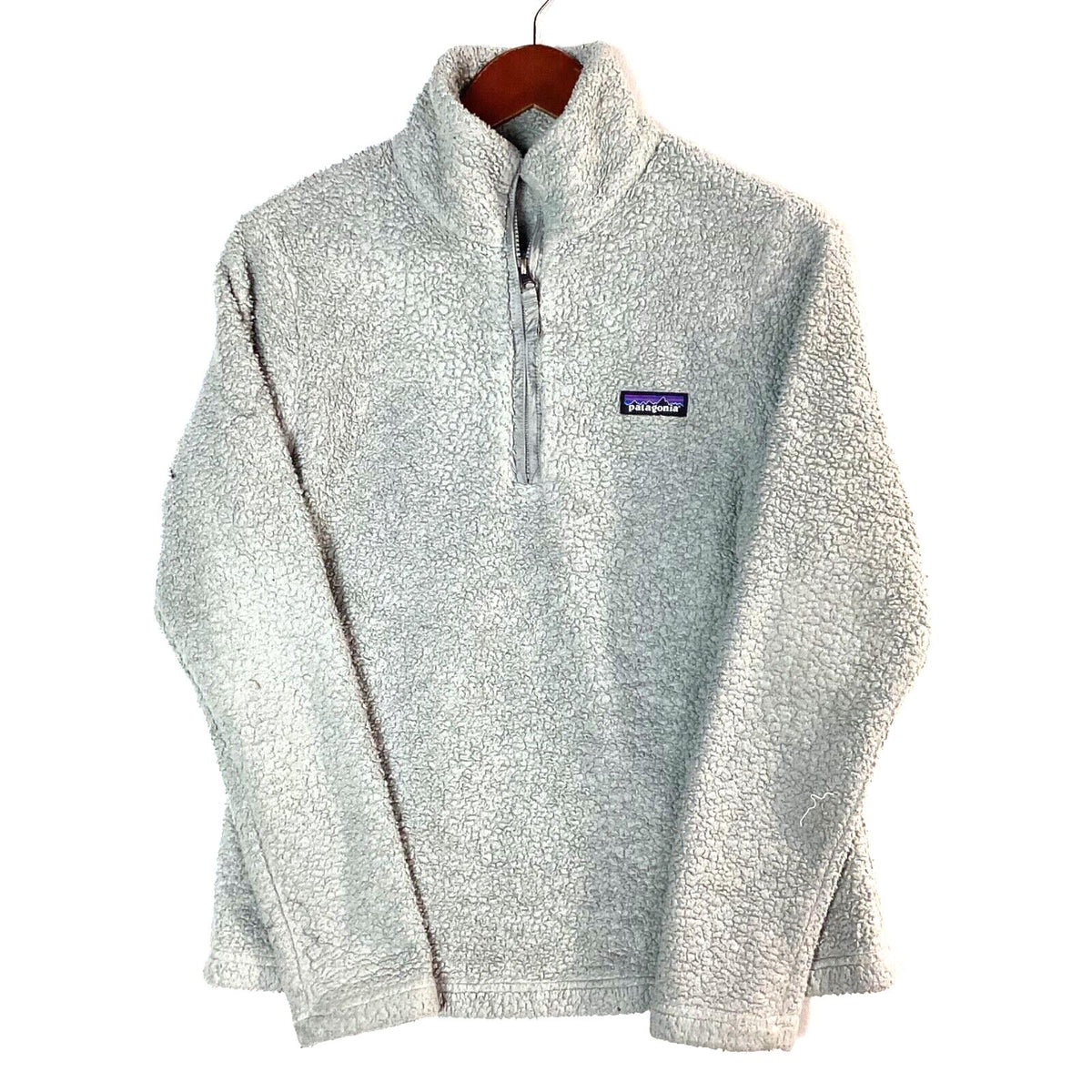 Patagonia Fleece Sweater Jacket Womens Medium Los Gatos Fuzzy Quarter Zip Graphic Tee – Cozy Vibes · High-Quality Print