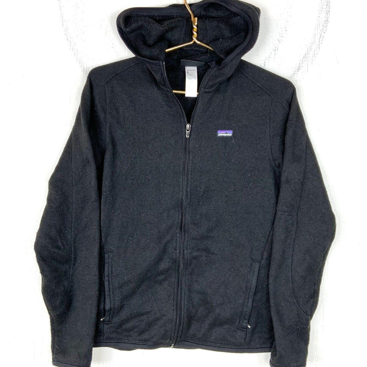 Patagonia Fleece Better Sweater Hooded Jacket Womens Medium Black Graphic Tee – Feel-Good Design · Perfect For Daily Wear