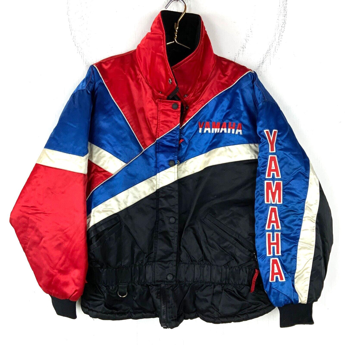 Vintage Yamaha Womens Snowmobile Bomber Jacket Size XL Lined Full Zip Graphic Tee – Bold Style · Must-Have Style