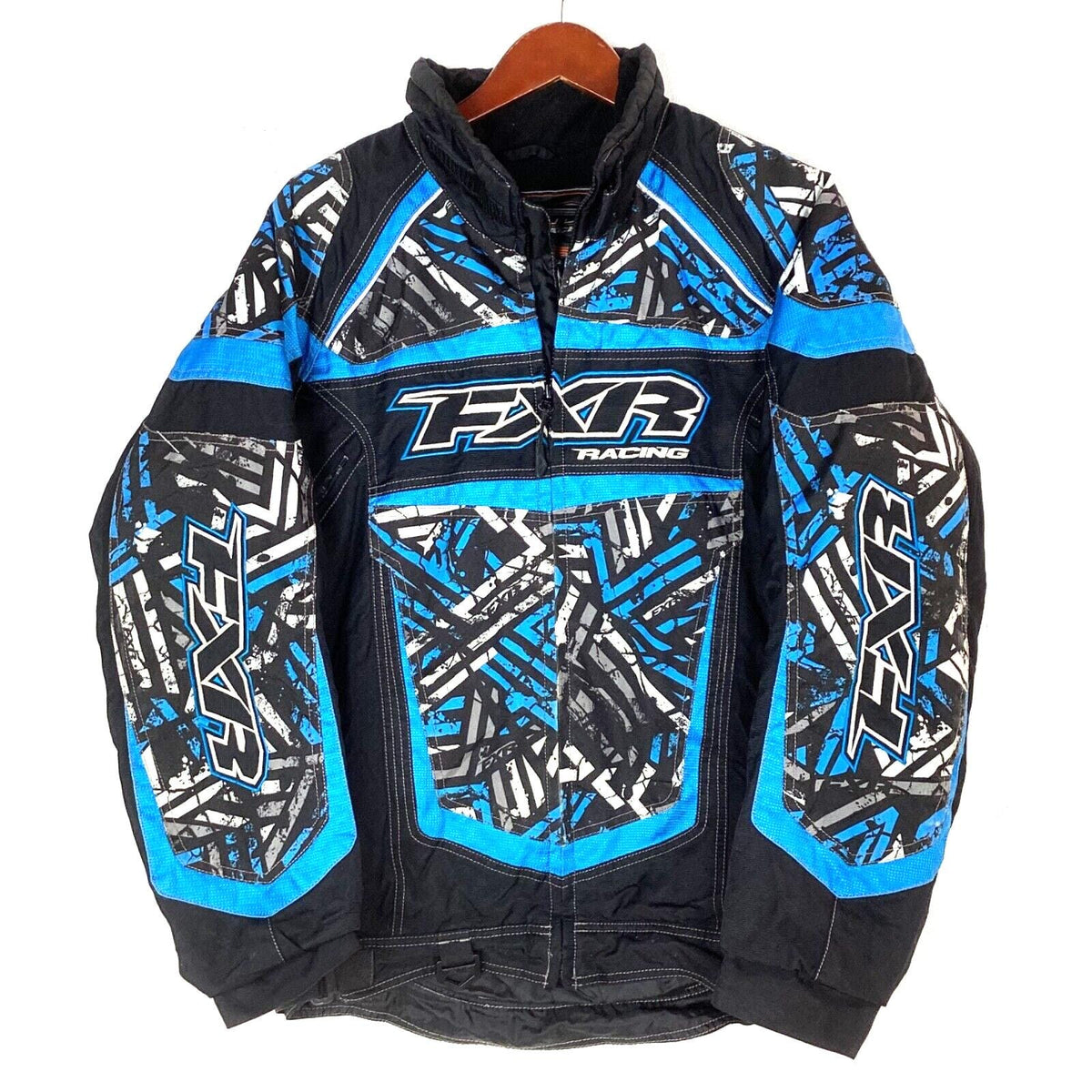 Vintage FXR Racing Snowmobile Jacket Size Small Black Full Zip Graphic Tee – Warm & Stylish · Must-Have Style