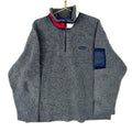 Vintage Tommy Jeans Fleece Sweater Jacket Extra Large Gray 14 Zip Graphic Tee – Cozy Vibes · High-Quality Print