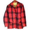 Vintage 1960s Wool Hunting Coat Jacket Size 40 Red Plaid Button Up Fox Knapp Graphic Tee – Warm & Stylish · Must-Have Style