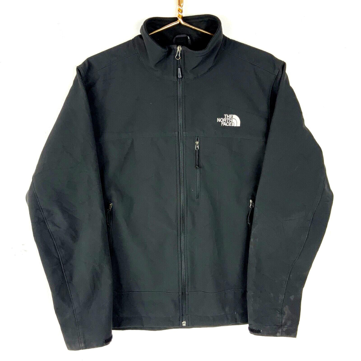 The North Face Windwall Jacket Medium Black Full Zip Graphic Tee – Bold Style · Great Gift For Fans