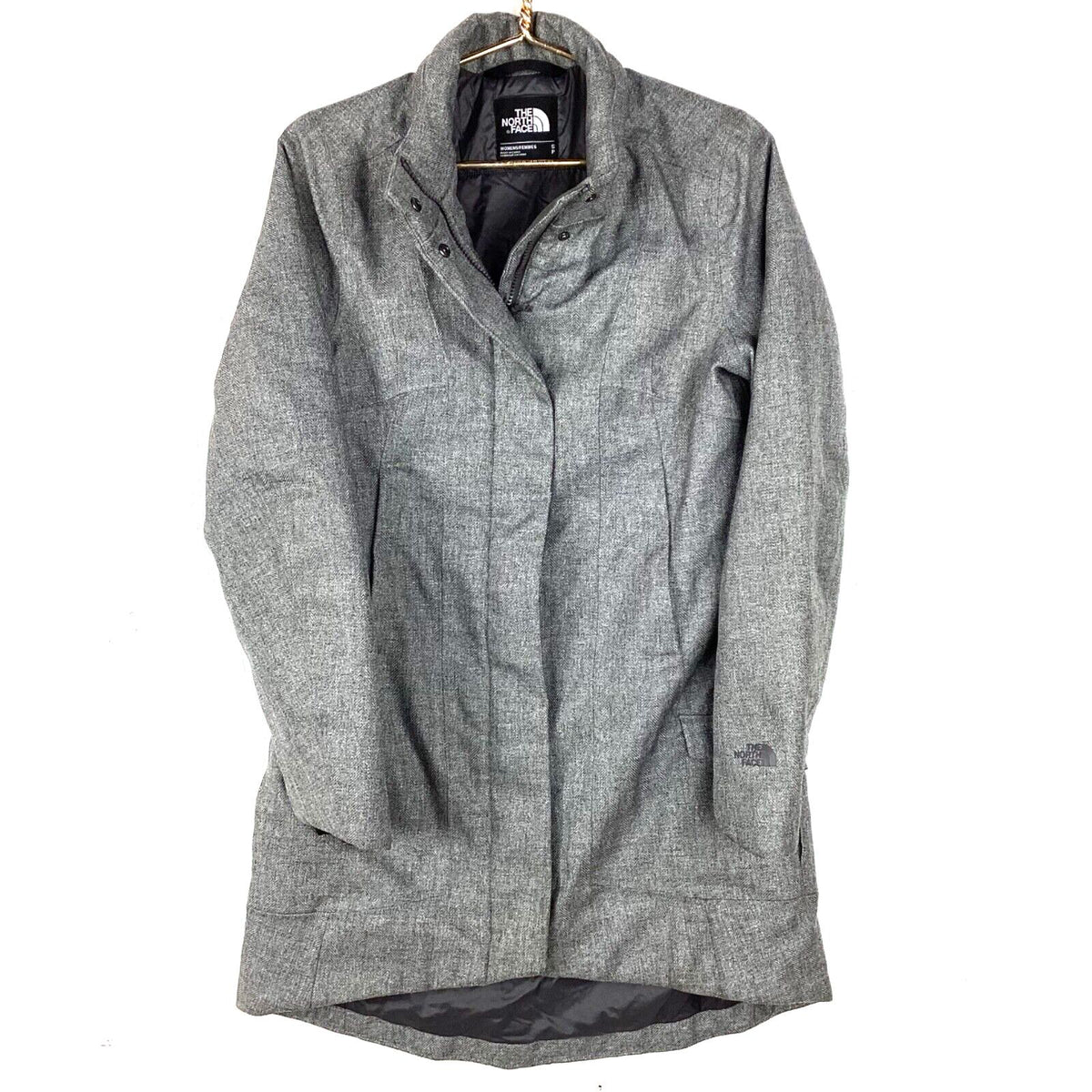 The North Face Laney Trench II Coat Women39s Jacket Size Small Gray Full Zip Graphic Tee – Fan Favorite · High-Quality Print