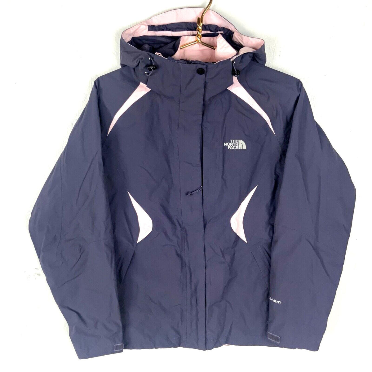 The North Face Women39s Hyvent Jacket Medium Purple Full Zip Graphic Tee – Aesthetic Look · Must-Have Style