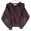 Vintage Grandpa Knit Sweater Medium Gray Crewneck Pattern 90s Graphic Tee – Easygoing Wear · Great Gift For Fans